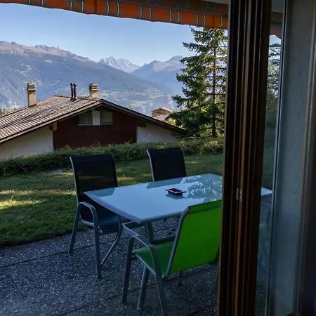 Avec Terrasse, Sapins Rouges Anzère